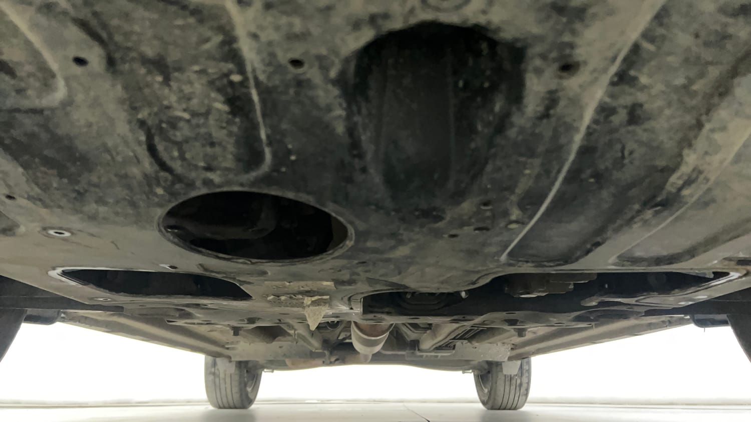 Used 2021 Kia Seltos GTX Plus 1.4 DCT Petrol Automatic extra FRONT LEFT UNDERBODY VIEW