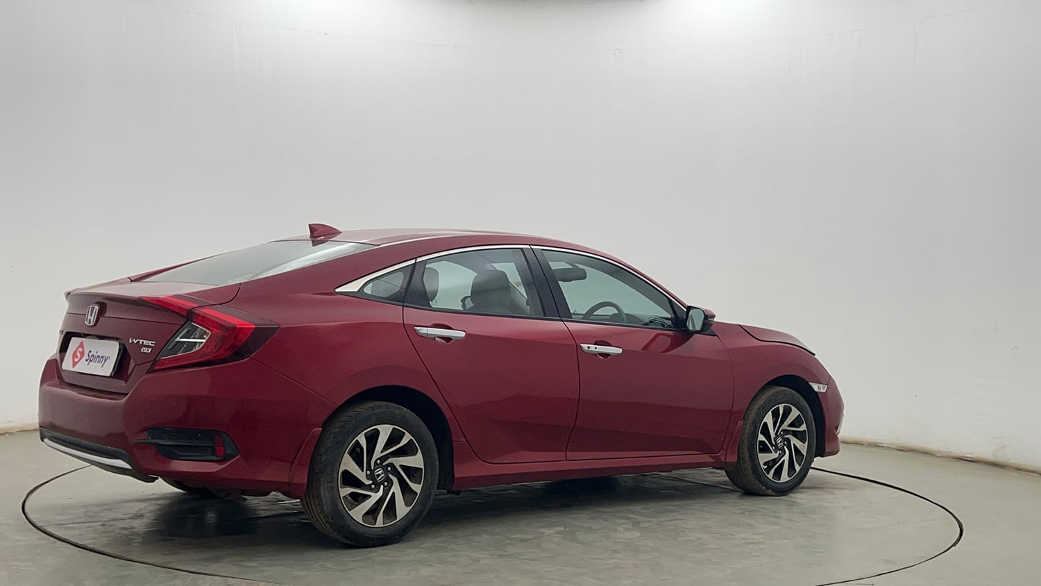 Used 2019 Honda Civic VX CVT Petrol Petrol Automatic exterior RIGHT REAR CORNER VIEW
