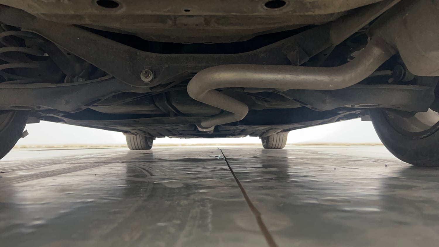 Used 2019 Honda Civic VX CVT Petrol Petrol Automatic extra REAR UNDERBODY VIEW (TAKEN FROM REAR)