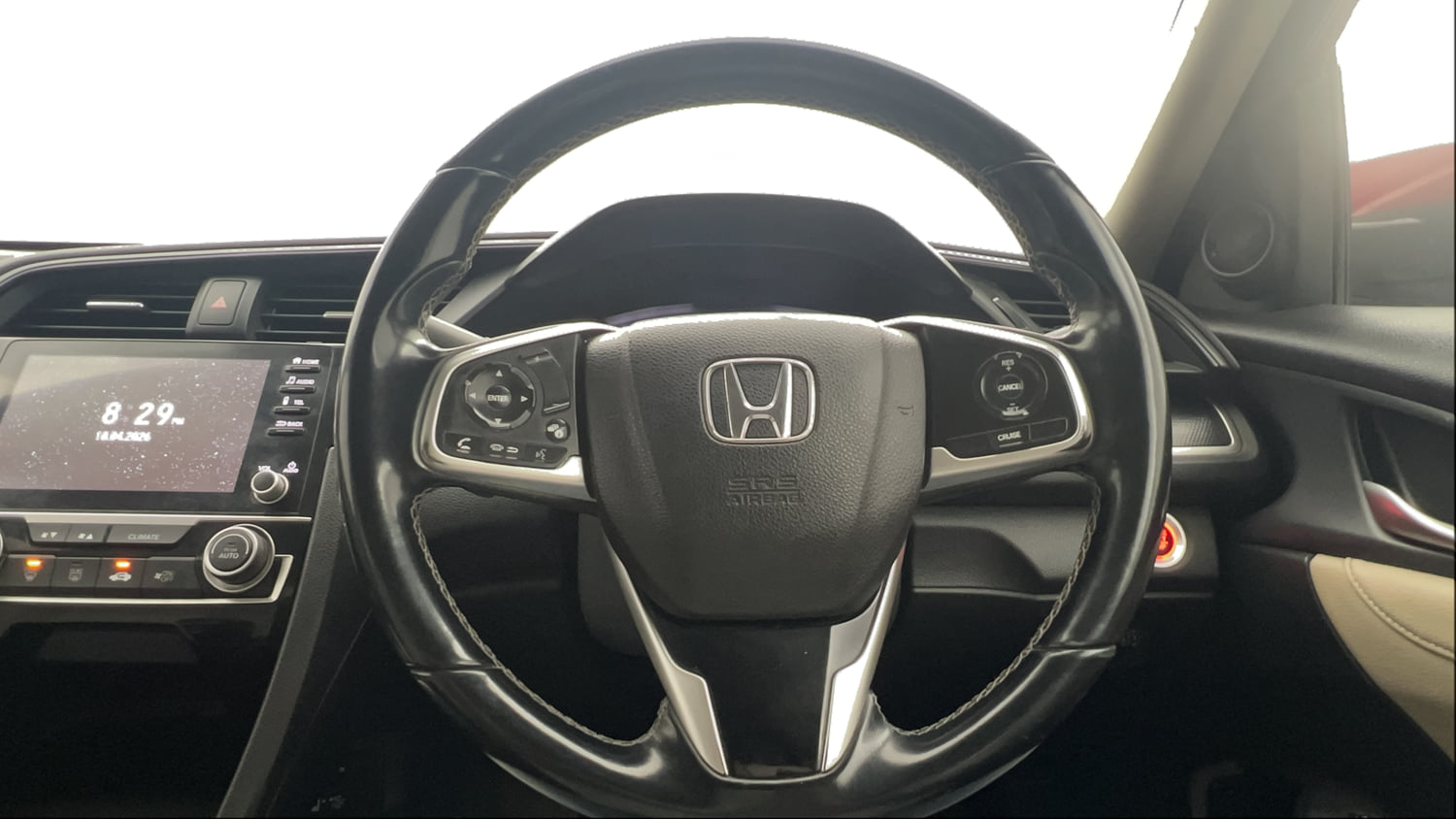 Used 2019 Honda Civic VX CVT Petrol Petrol Automatic interior STEERING VIEW