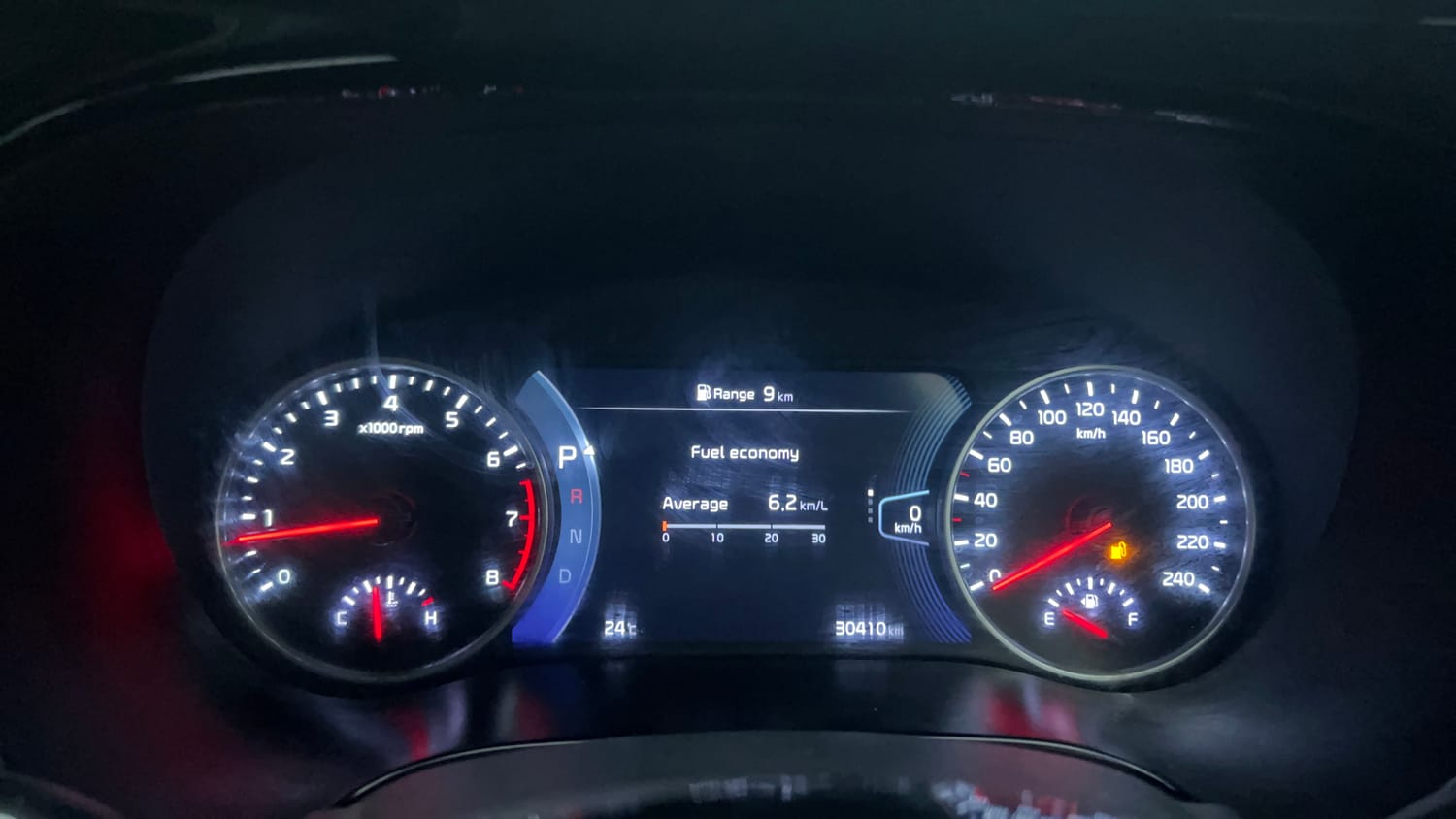 Used 2021 Kia Seltos GTX Plus 1.4 DCT Petrol Automatic interior CLUSTERMETER VIEW