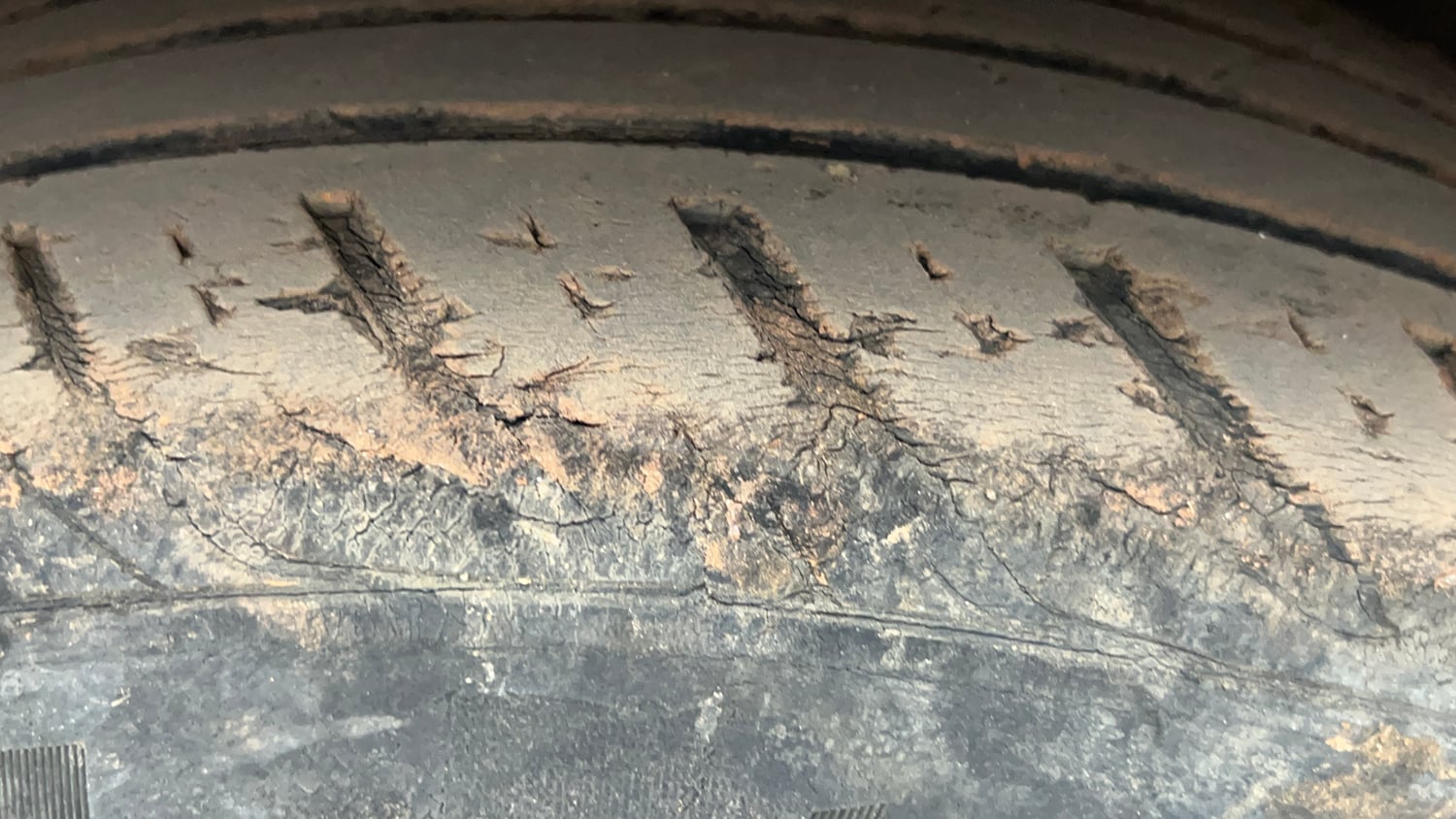 Used 2019 Honda Civic VX CVT Petrol Petrol Automatic tyres RIGHT FRONT TYRE TREAD VIEW