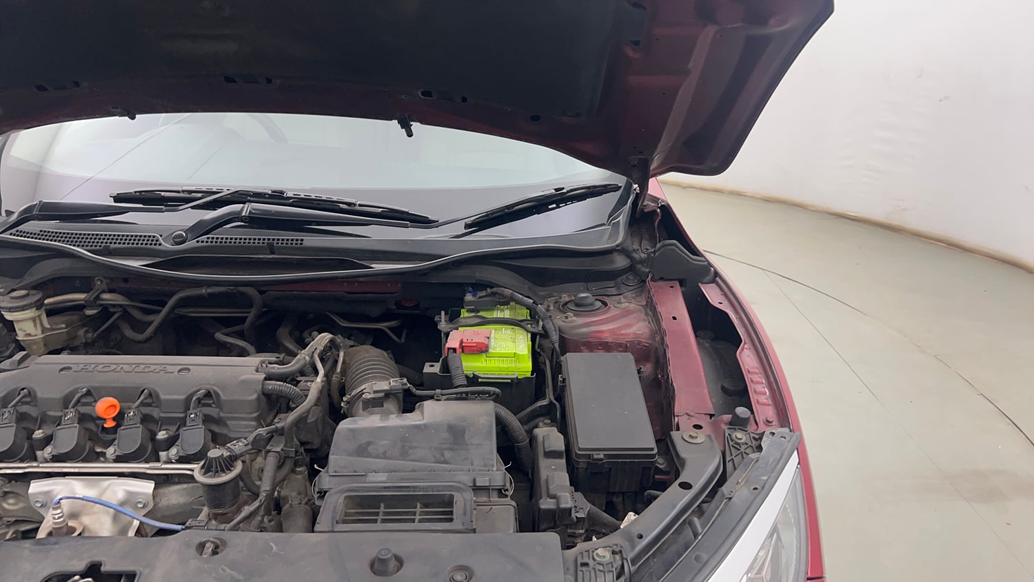 Used 2019 Honda Civic VX CVT Petrol Petrol Automatic engine ENGINE LEFT SIDE HINGE & APRON VIEW