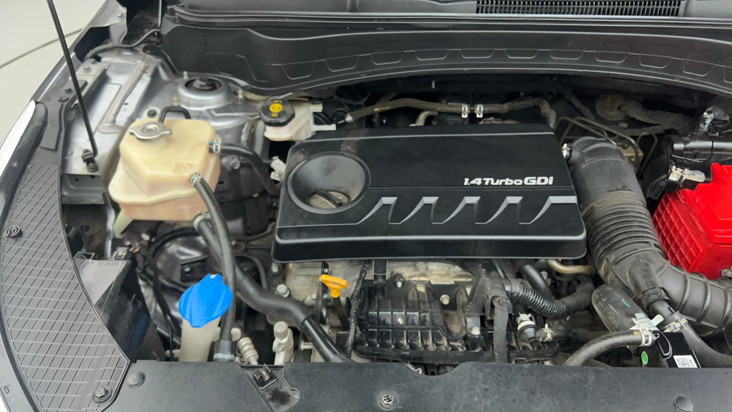 Used 2021 Kia Seltos GTX Plus 1.4 DCT Petrol Automatic engine ENGINE RIGHT SIDE VIEW