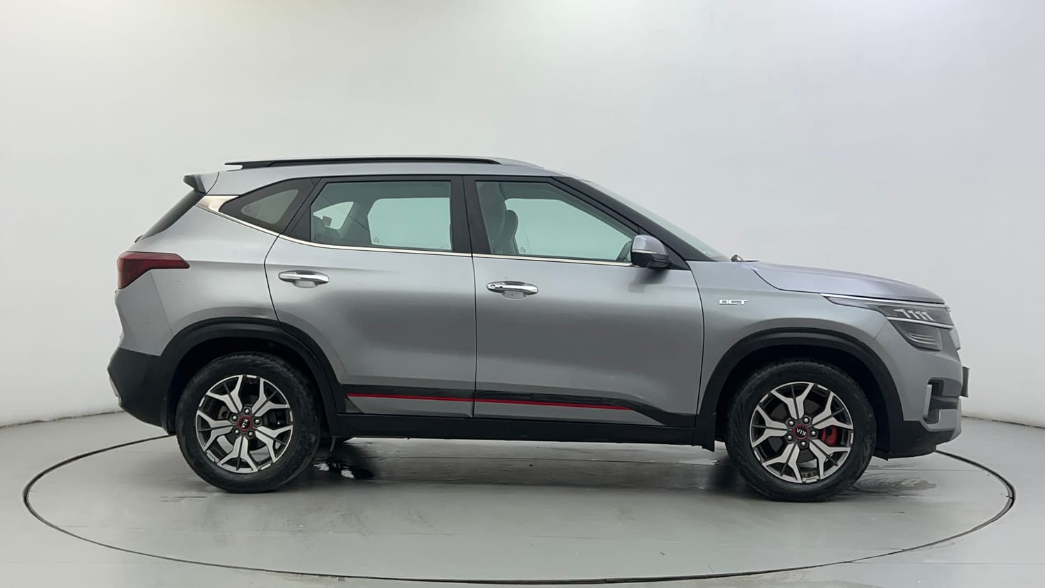 Used 2021 Kia Seltos GTX Plus 1.4 DCT Petrol Automatic exterior RIGHT SIDE VIEW