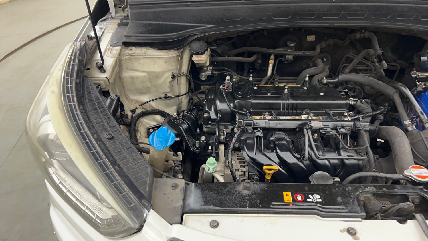 Used 2017 Hyundai Creta 1.6 SX Plus Petrol Petrol Manual engine ENGINE RIGHT SIDE VIEW