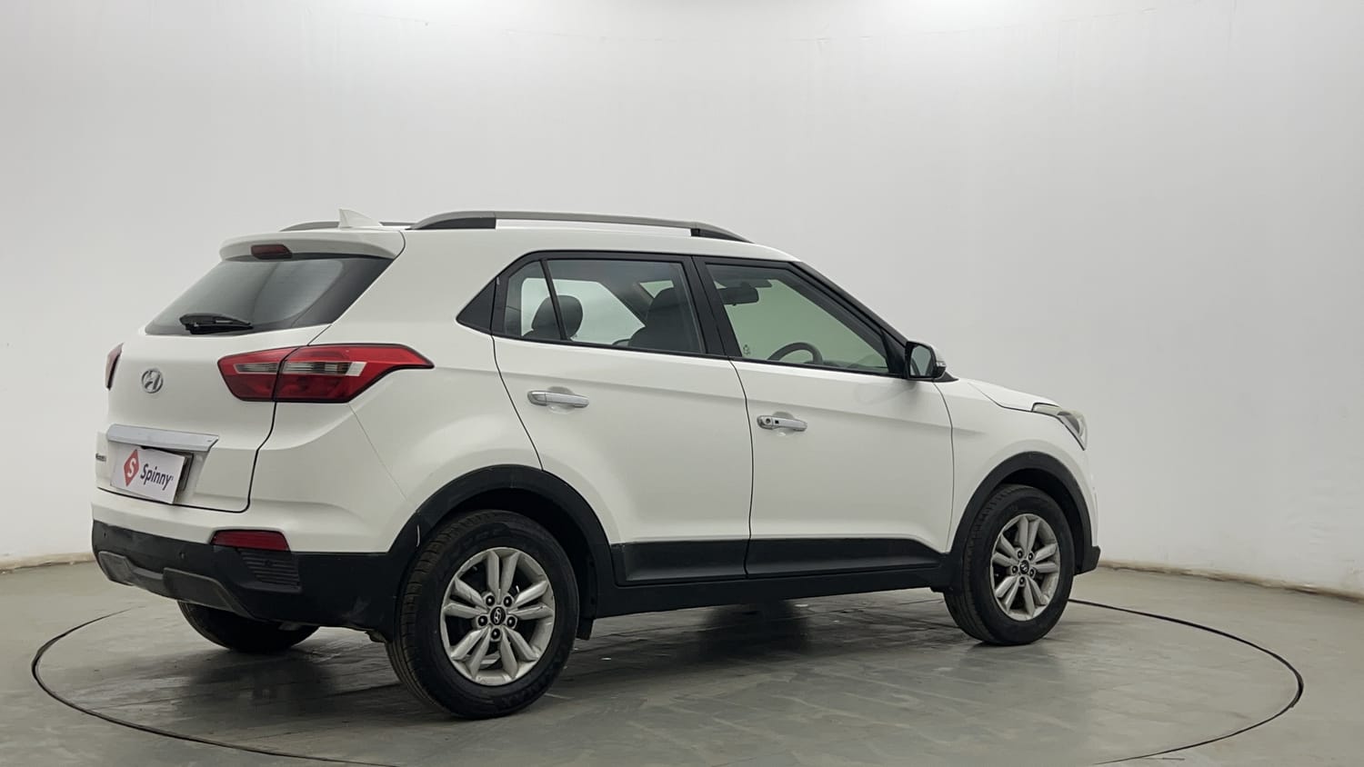 Used 2017 Hyundai Creta 1.6 SX Plus Petrol Petrol Manual exterior RIGHT REAR CORNER VIEW