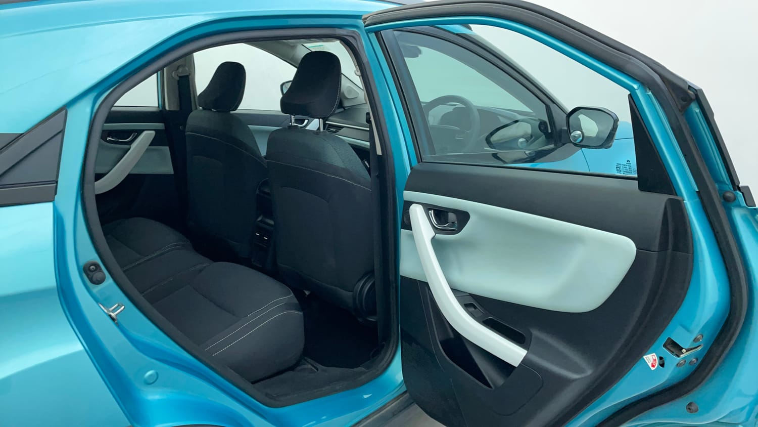 Used 2024 Tata Nexon Creative Plus 1.2 Revotron Petrol 7DCA Petrol Automatic interior RIGHT SIDE REAR DOOR CABIN VIEW