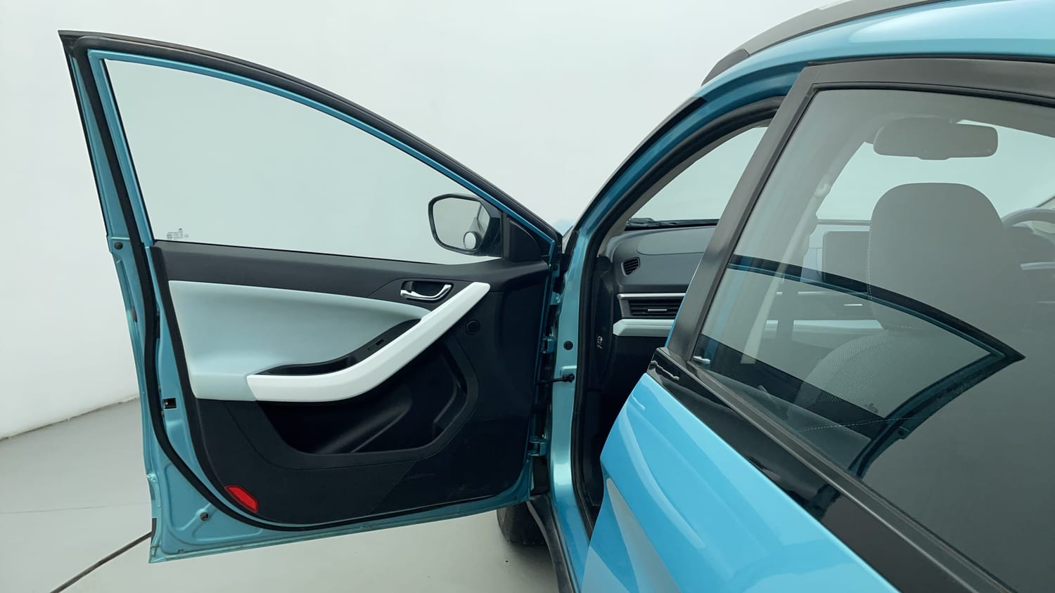 Used 2024 Tata Nexon Creative Plus 1.2 Revotron Petrol 7DCA Petrol Automatic interior LEFT FRONT DOOR OPEN VIEW