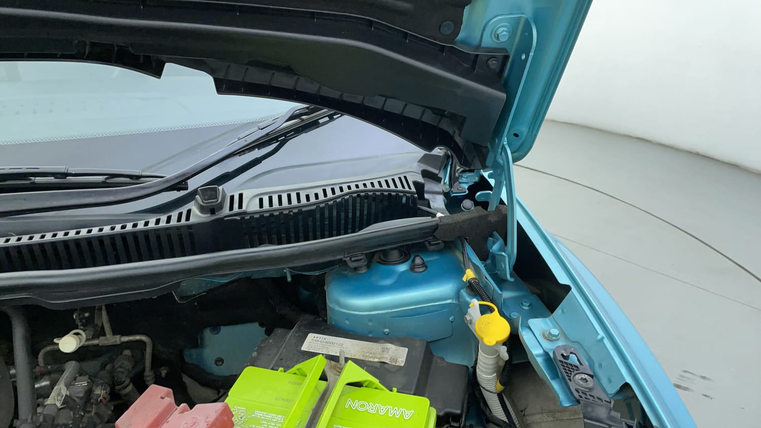 Used 2024 Tata Nexon Creative Plus 1.2 Revotron Petrol 7DCA Petrol Automatic engine ENGINE LEFT SIDE HINGE & APRON VIEW
