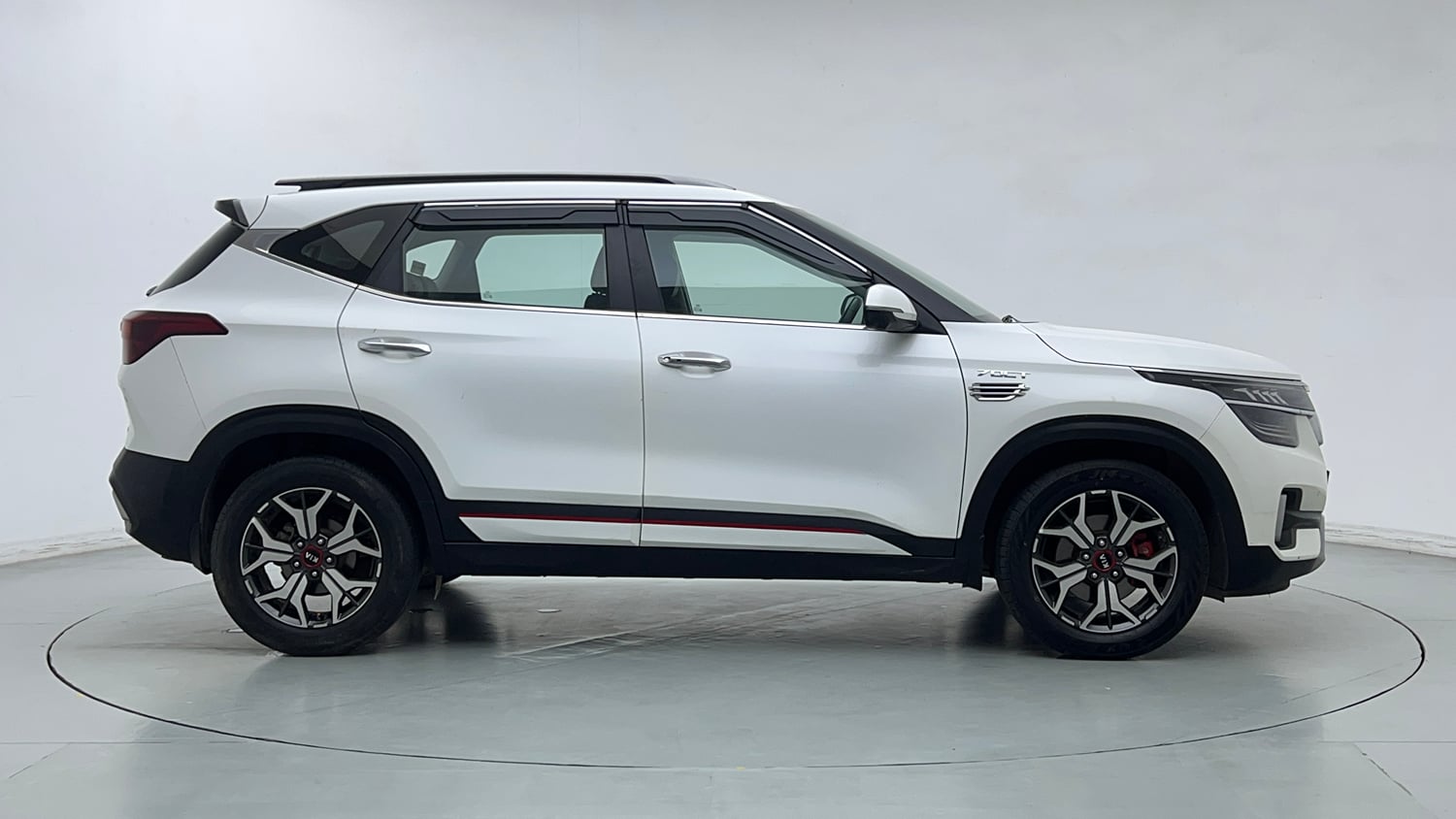 Used 2020 Kia Seltos GTX Plus DCT 1.4 Petrol Automatic exterior RIGHT SIDE VIEW