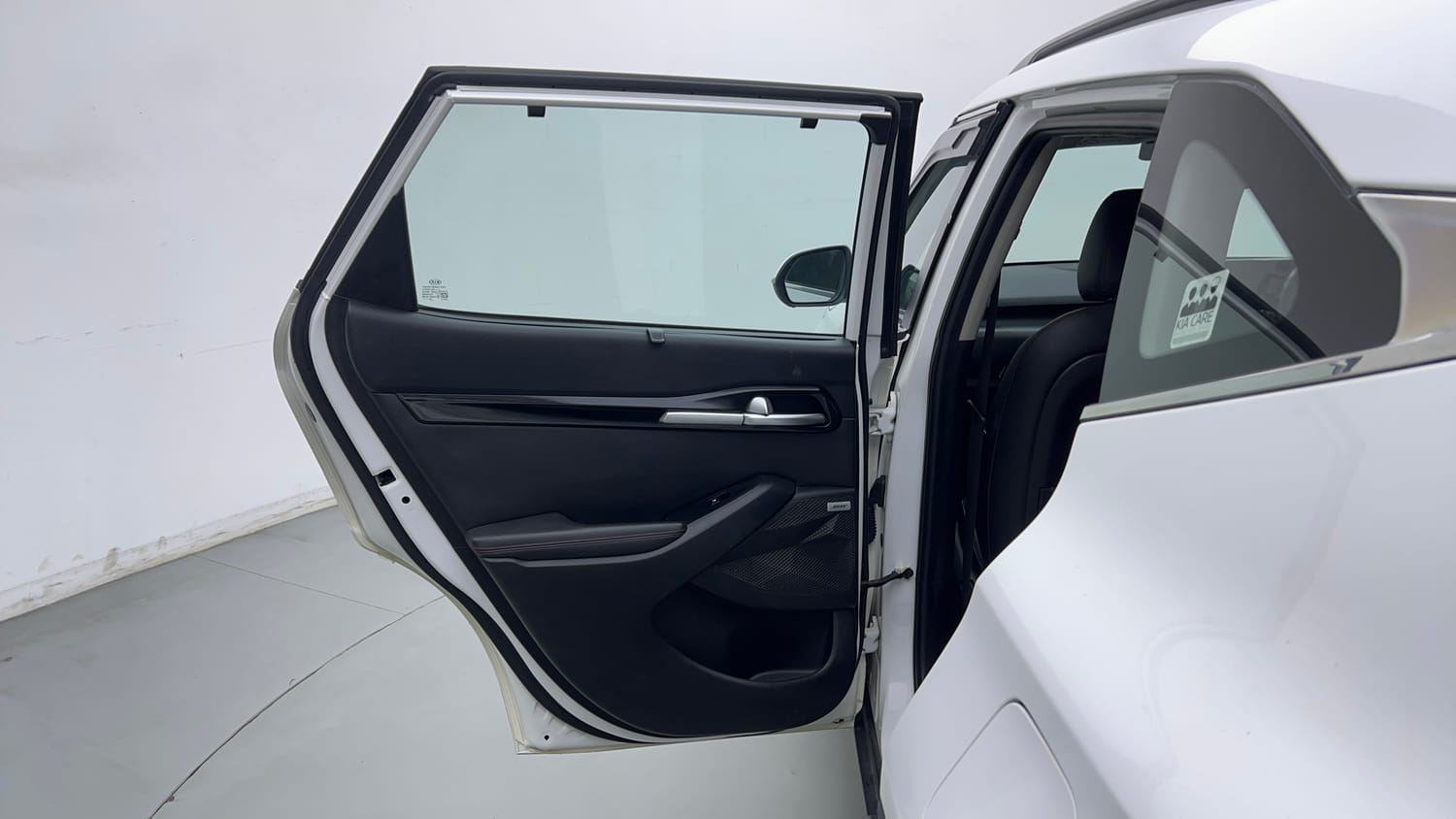 Used 2020 Kia Seltos GTX Plus DCT 1.4 Petrol Automatic interior LEFT REAR DOOR OPEN VIEW