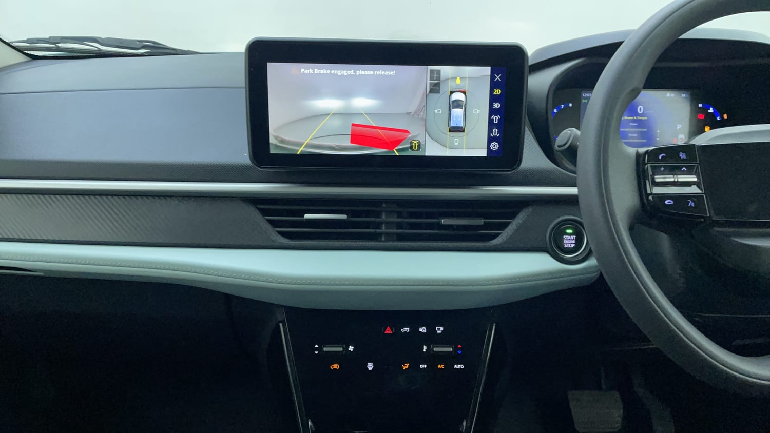 Used 2024 Tata Nexon Creative Plus 1.2 Revotron Petrol 7DCA Petrol Automatic interior MUSIC SYSTEM & AC CONTROL VIEW