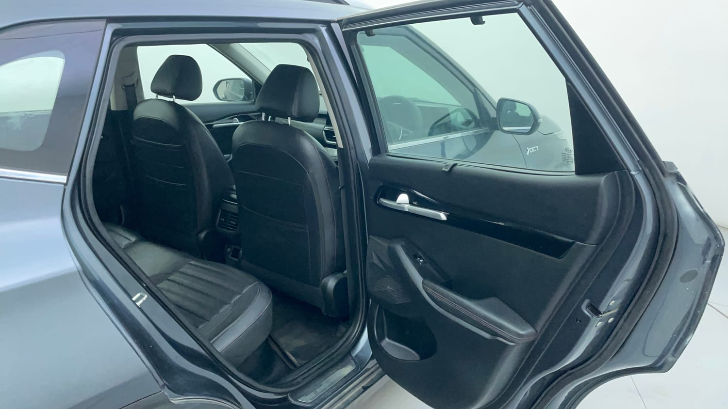 Used 2020 kia Seltos GTX DCT 1.4 Petrol Automatic interior RIGHT SIDE REAR DOOR CABIN VIEW