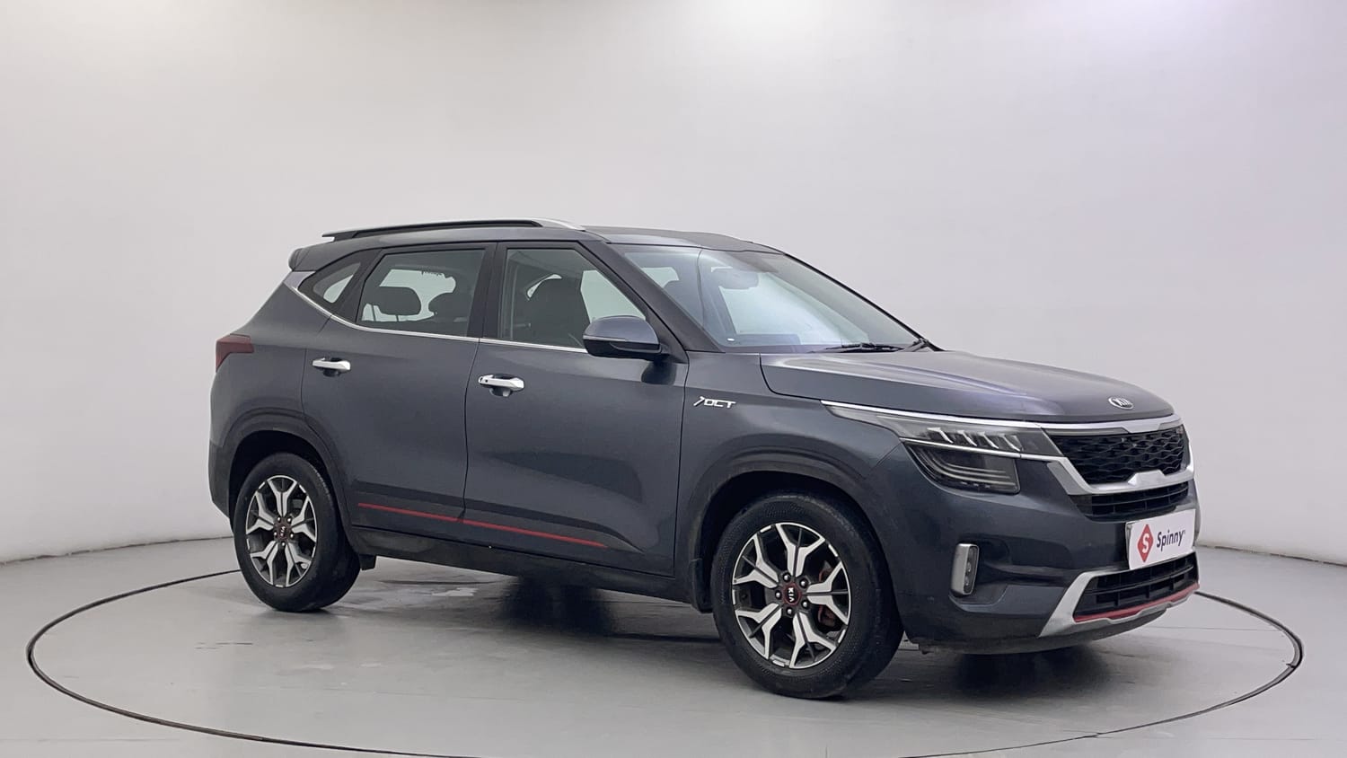 Used 2020 kia Seltos GTX DCT 1.4 Petrol Automatic exterior RIGHT FRONT CORNER VIEW