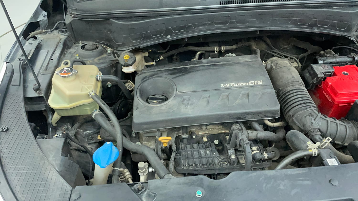 Used 2020 kia Seltos GTX DCT 1.4 Petrol Automatic engine ENGINE RIGHT SIDE VIEW