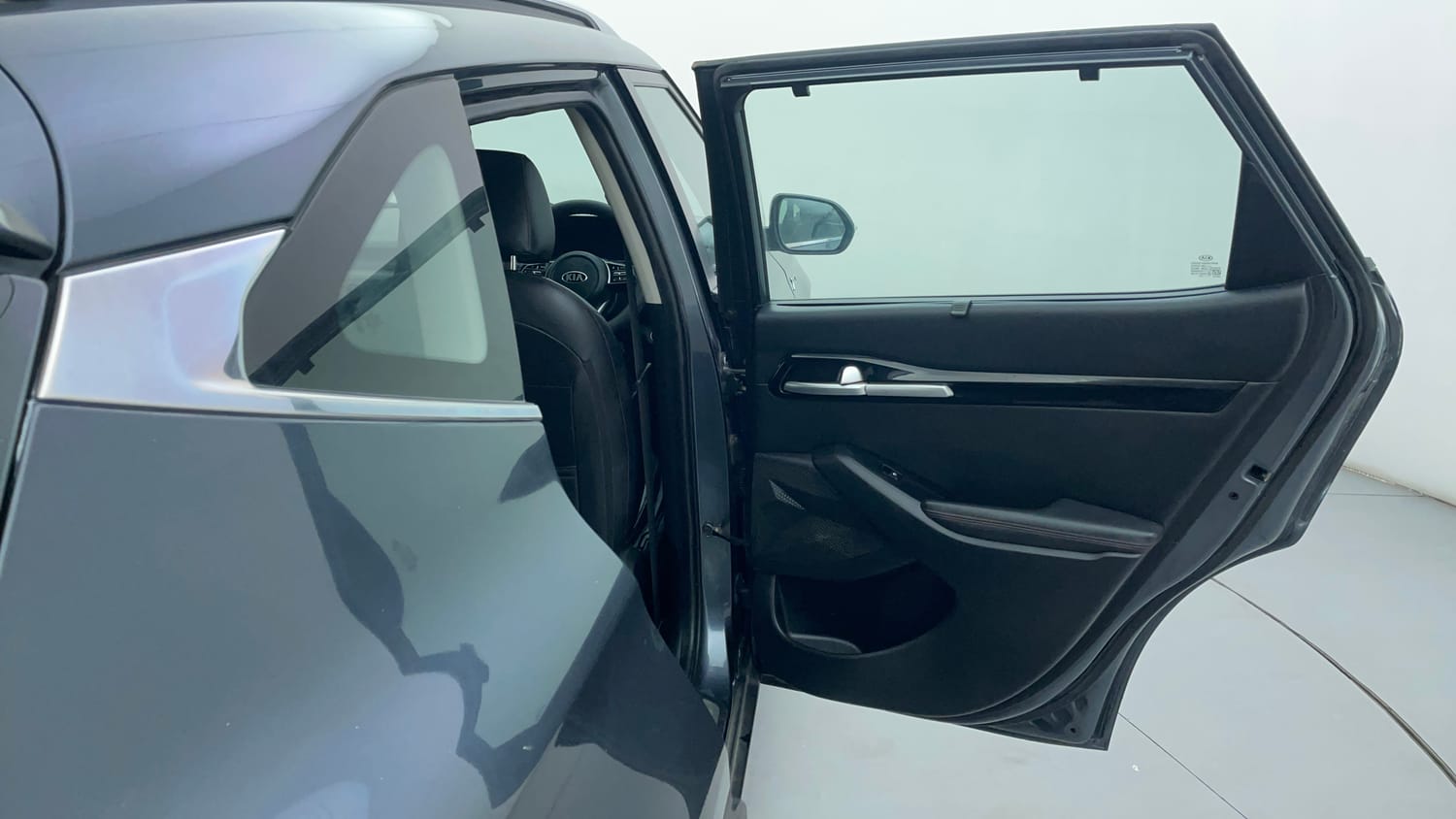 Used 2020 kia Seltos GTX DCT 1.4 Petrol Automatic interior RIGHT REAR DOOR OPEN VIEW