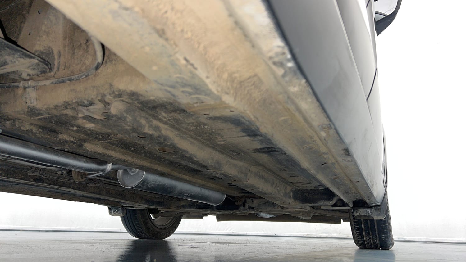 Used 2023 Tata Altroz XZ Plus Petrol Dark Edition Petrol Manual extra REAR RIGHT UNDERBODY VIEW