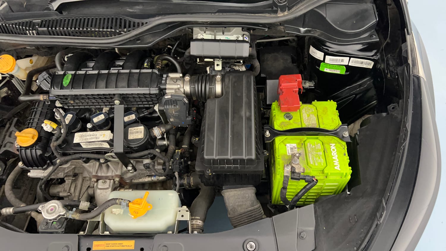 Used 2023 Tata Altroz XZ Plus Petrol Dark Edition Petrol Manual engine ENGINE LEFT SIDE VIEW