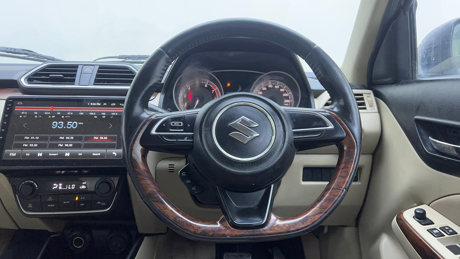 Used 2018 Maruti Suzuki Dzire ZXi Plus AMT Petrol Automatic interior STEERING VIEW