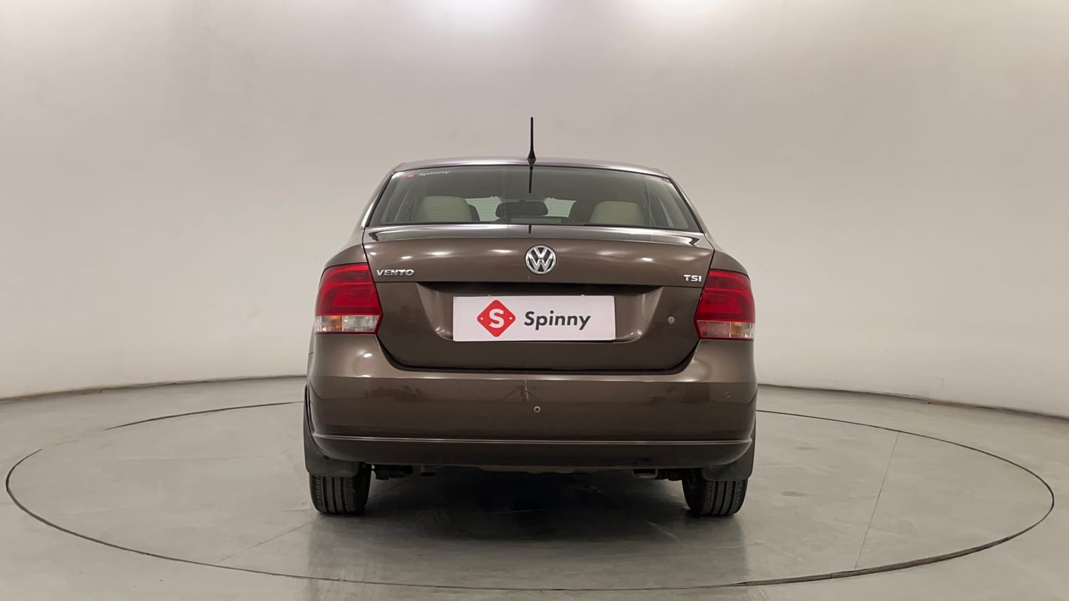 Used 2015 Volkswagen Vento TSI Petrol Automatic exterior BACK VIEW