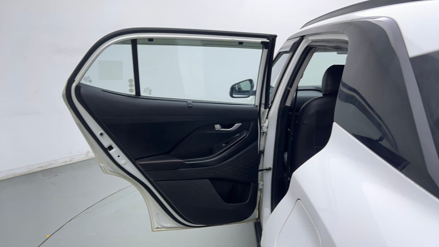 Used 2023 Hyundai Creta S Plus 1.5 Petrol Knight Petrol Manual interior LEFT REAR DOOR OPEN VIEW