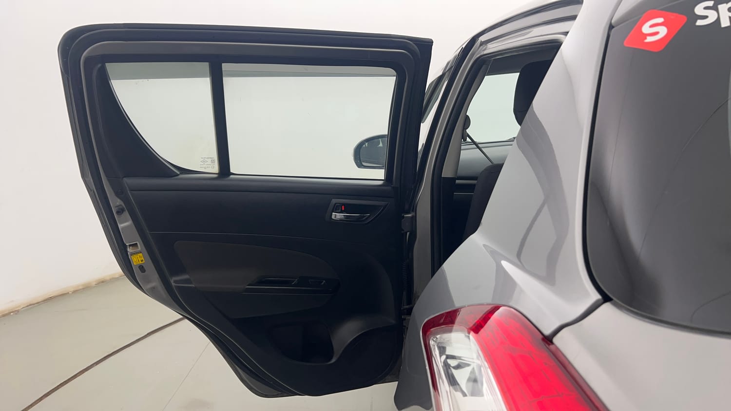 Used 2017 Maruti Suzuki Swift VXi Petrol Manual interior LEFT REAR DOOR OPEN VIEW