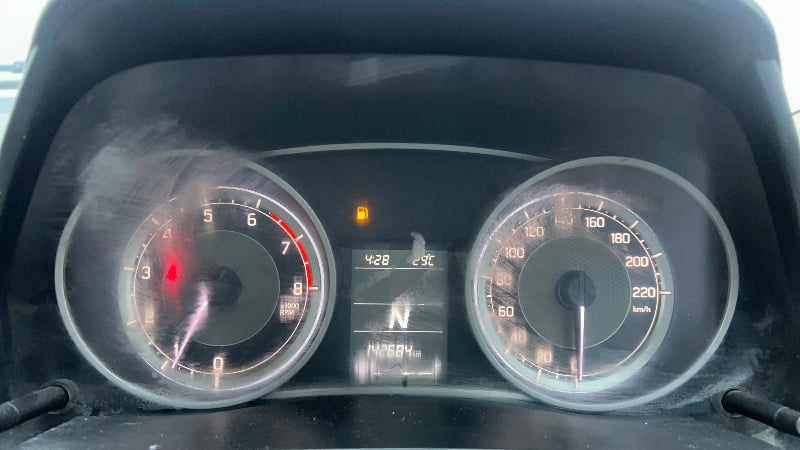 Used 2018 Maruti Suzuki Dzire ZXi Plus AMT Petrol Automatic interior CLUSTERMETER VIEW