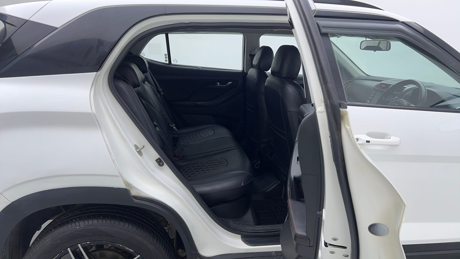 Used 2023 Hyundai Creta S Plus 1.5 Petrol Knight Petrol Manual interior RIGHT SIDE REAR DOOR CABIN VIEW
