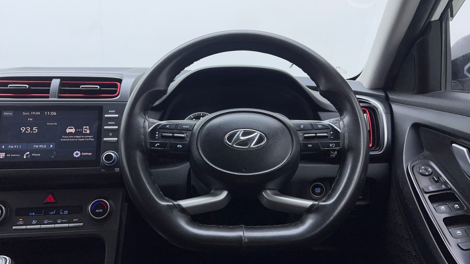 Used 2023 Hyundai Creta S Plus 1.5 Petrol Knight Petrol Manual interior STEERING VIEW