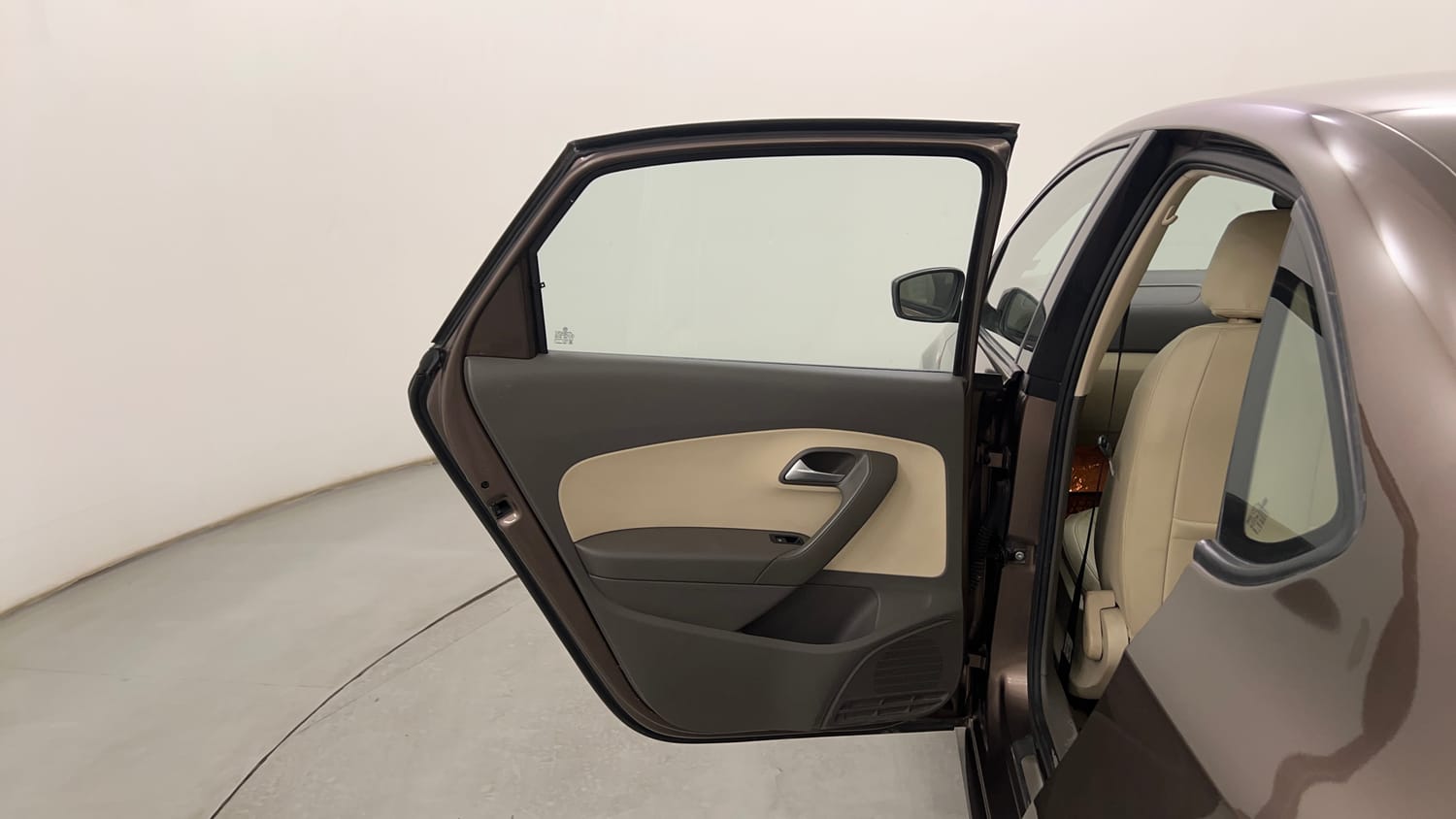 Used 2015 Volkswagen Vento TSI Petrol Automatic interior LEFT REAR DOOR OPEN VIEW