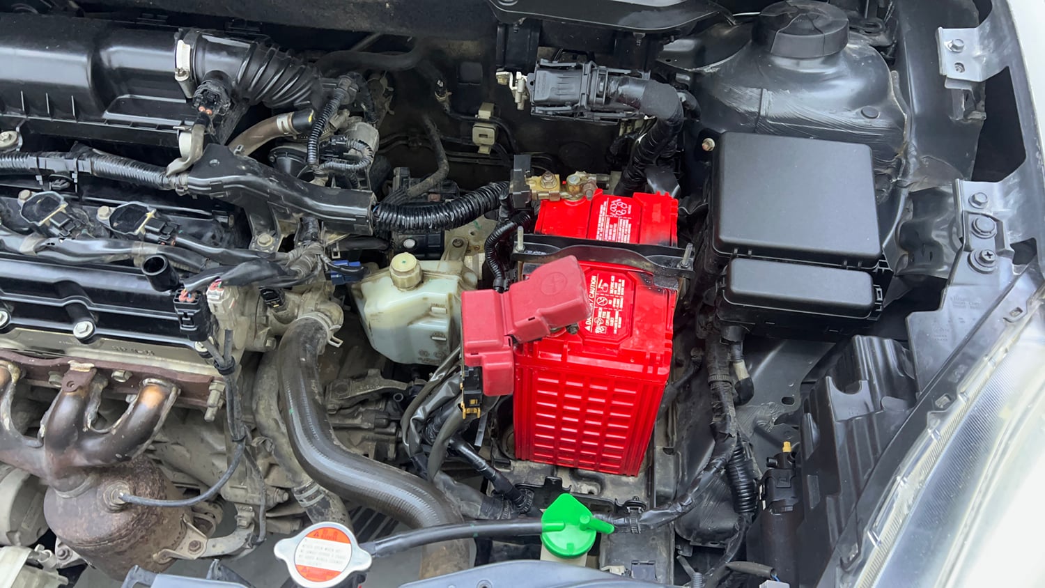 Used 2018 Maruti Suzuki Dzire ZXi Plus AMT Petrol Automatic engine ENGINE LEFT SIDE VIEW