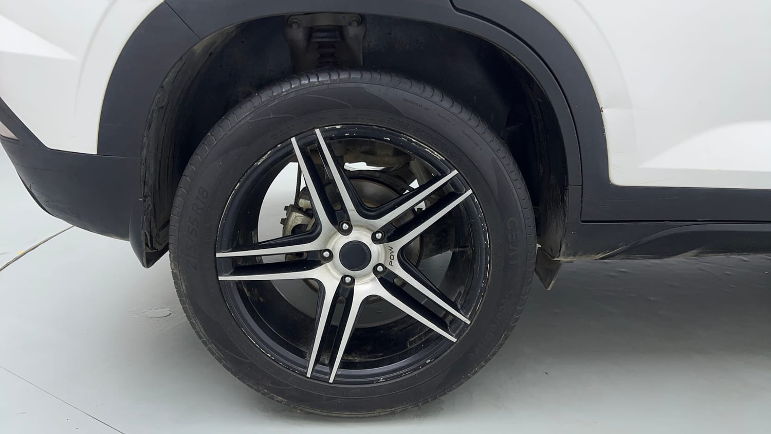 Used 2023 Hyundai Creta S Plus 1.5 Petrol Knight Petrol Manual tyres RIGHT REAR TYRE RIM VIEW