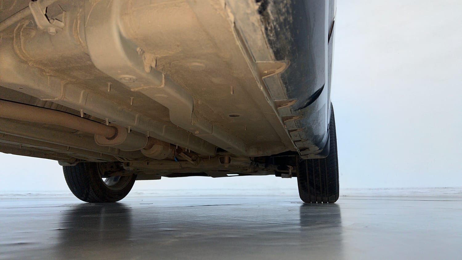 Used 2023 Hyundai Creta S Plus 1.5 Petrol Knight Petrol Manual extra REAR RIGHT UNDERBODY VIEW