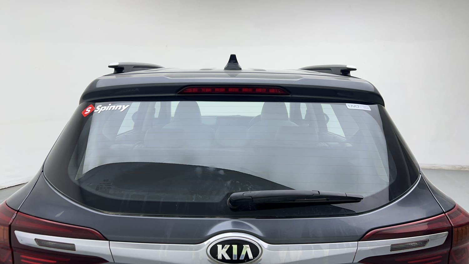 Used 2020 Kia Seltos HTX 1.5 Petrol Manual exterior BACK WINDSHIELD VIEW