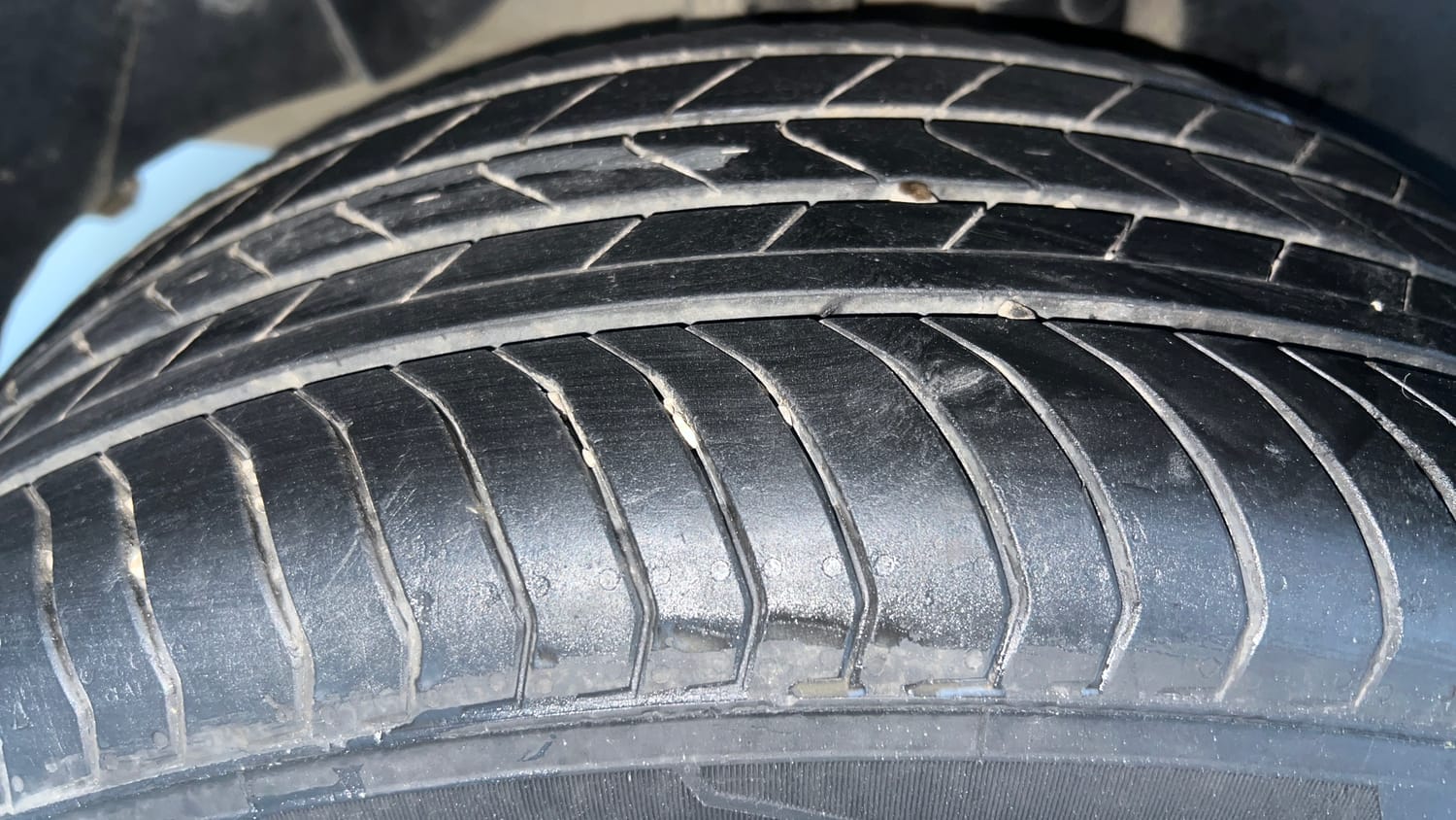 Used 2023 Hyundai Creta S Plus 1.5 Petrol Knight Petrol Manual tyres RIGHT REAR TYRE TREAD VIEW