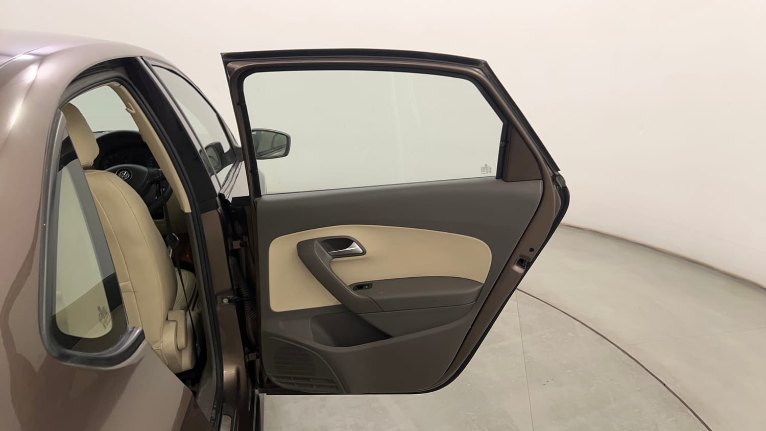 Used 2015 Volkswagen Vento TSI Petrol Automatic interior RIGHT REAR DOOR OPEN VIEW