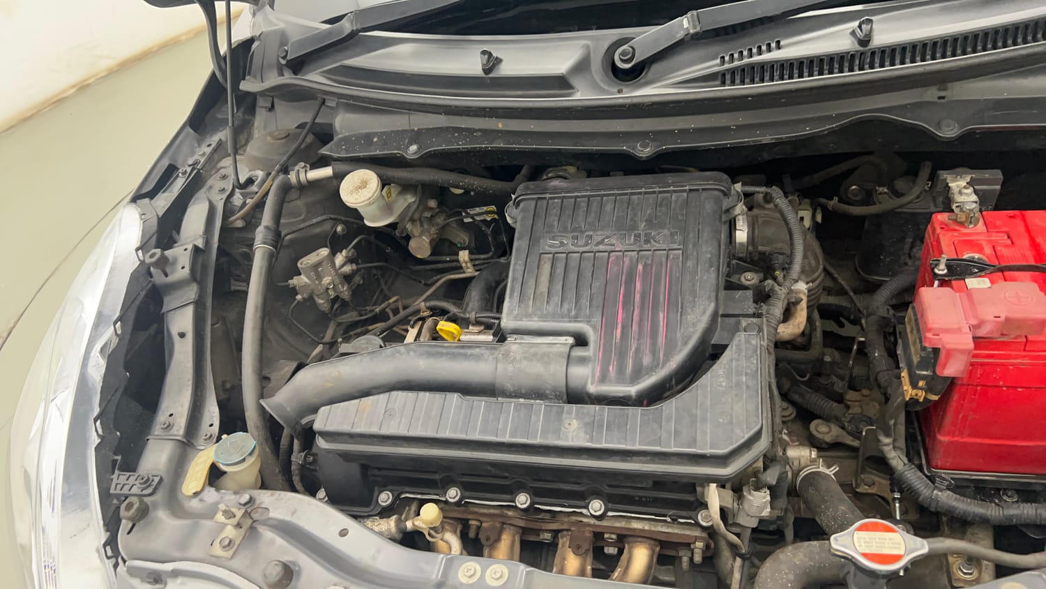 Used 2017 Maruti Suzuki Swift VXi Petrol Manual engine ENGINE RIGHT SIDE VIEW