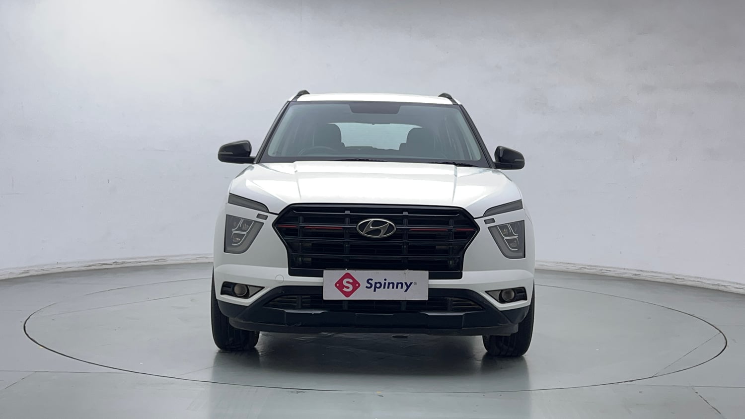 Used 2023 Hyundai Creta S Plus 1.5 Petrol Knight Petrol Manual exterior FRONT VIEW