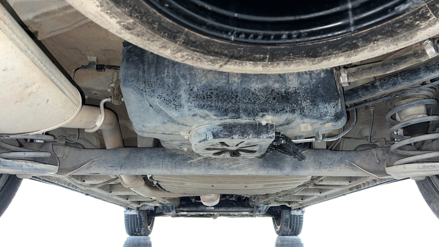 Used 2021 MG Motors Hector Sharp 2.0 Diesel Turbo MT Diesel Manual extra REAR UNDERBODY VIEW (TAKEN FROM REAR)