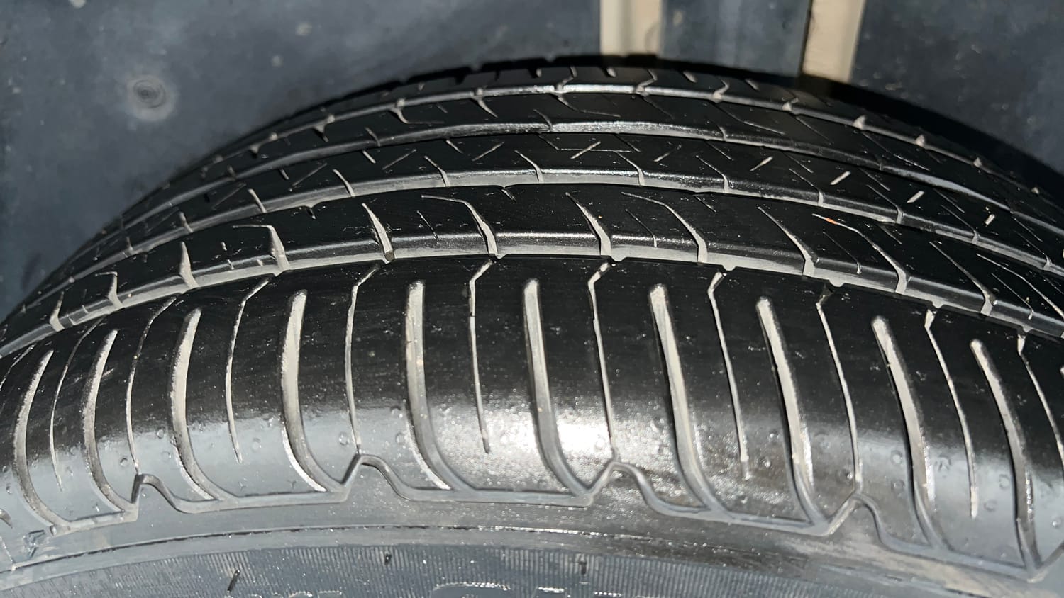 Used 2021 MG Motors Hector Sharp 2.0 Diesel Turbo MT Diesel Manual tyres LEFT REAR TYRE TREAD VIEW
