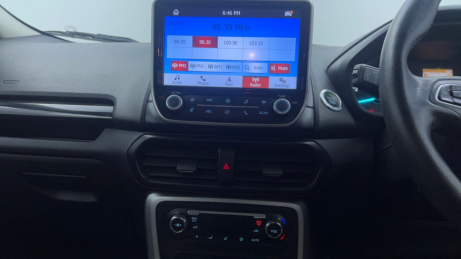 Used 2018 Ford EcoSport Titanium 1.5L Ti-VCT Petrol Manual top_features Integrated (in-dash) music system