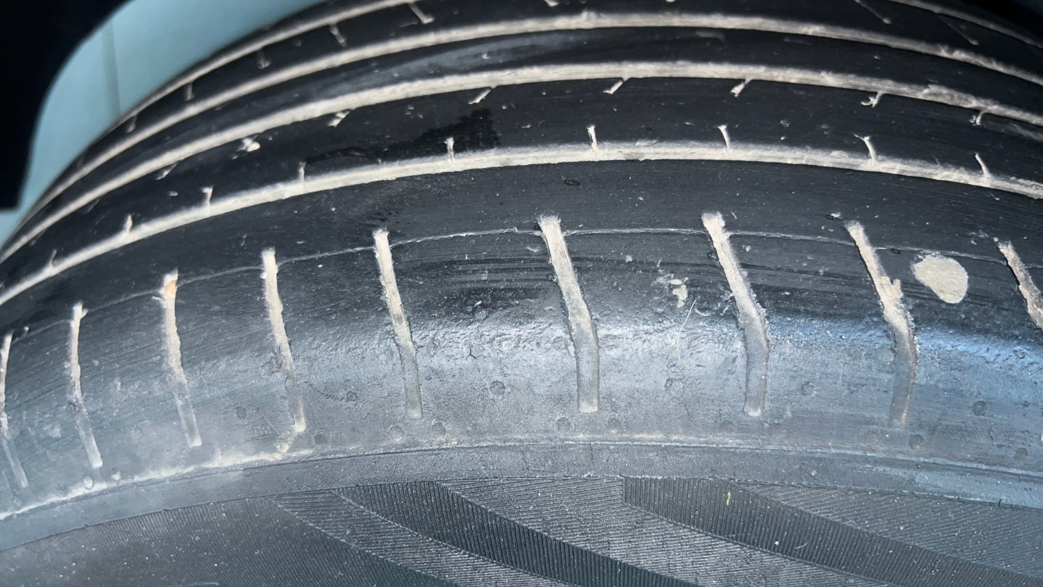 Used 2023 Hyundai Creta SX 1.5 Diesel Diesel Manual tyres RIGHT REAR TYRE TREAD VIEW