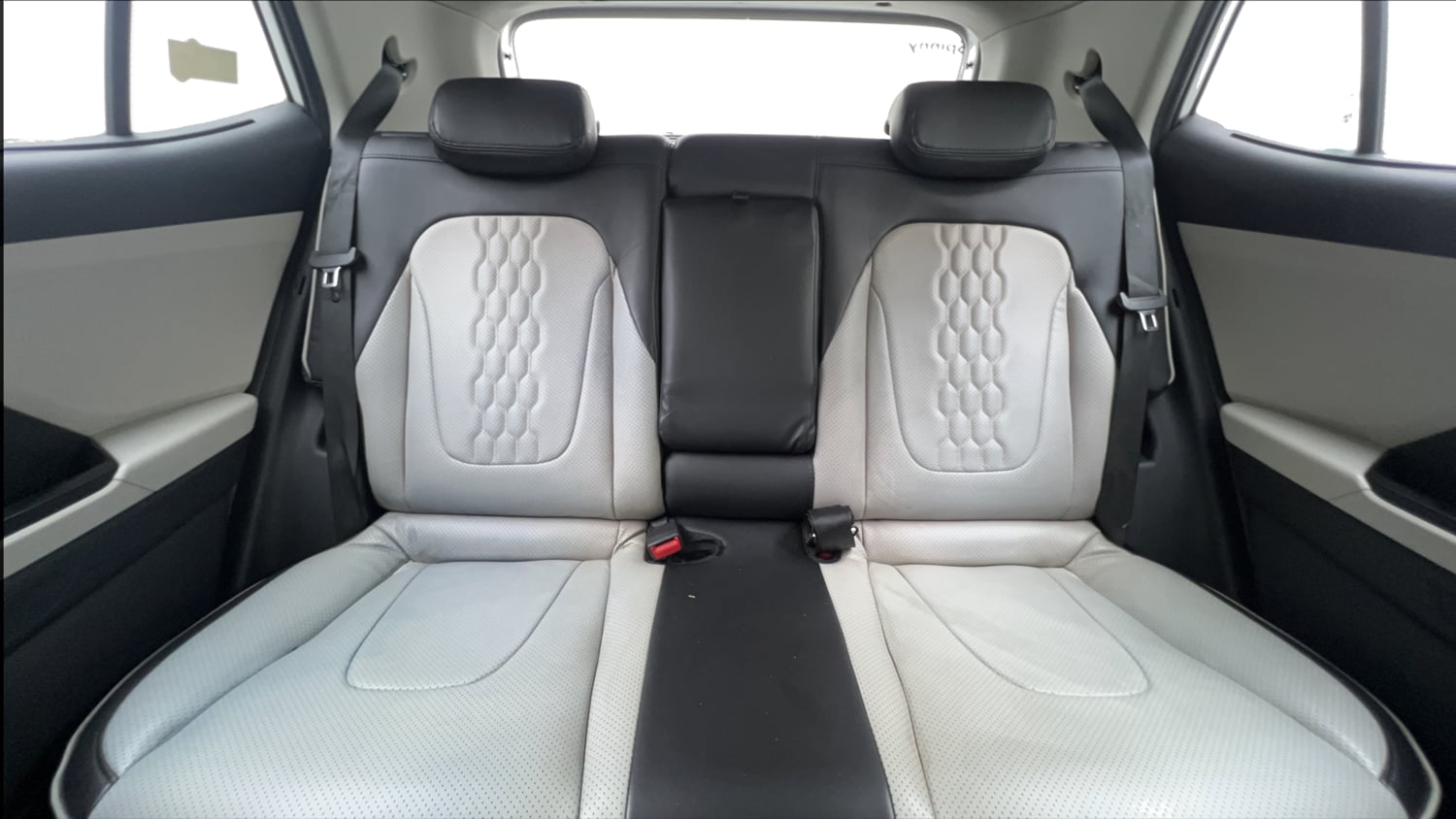 Used 2023 Hyundai Creta SX 1.5 Diesel Diesel Manual interior REAR SEAT CONDITION VIEW