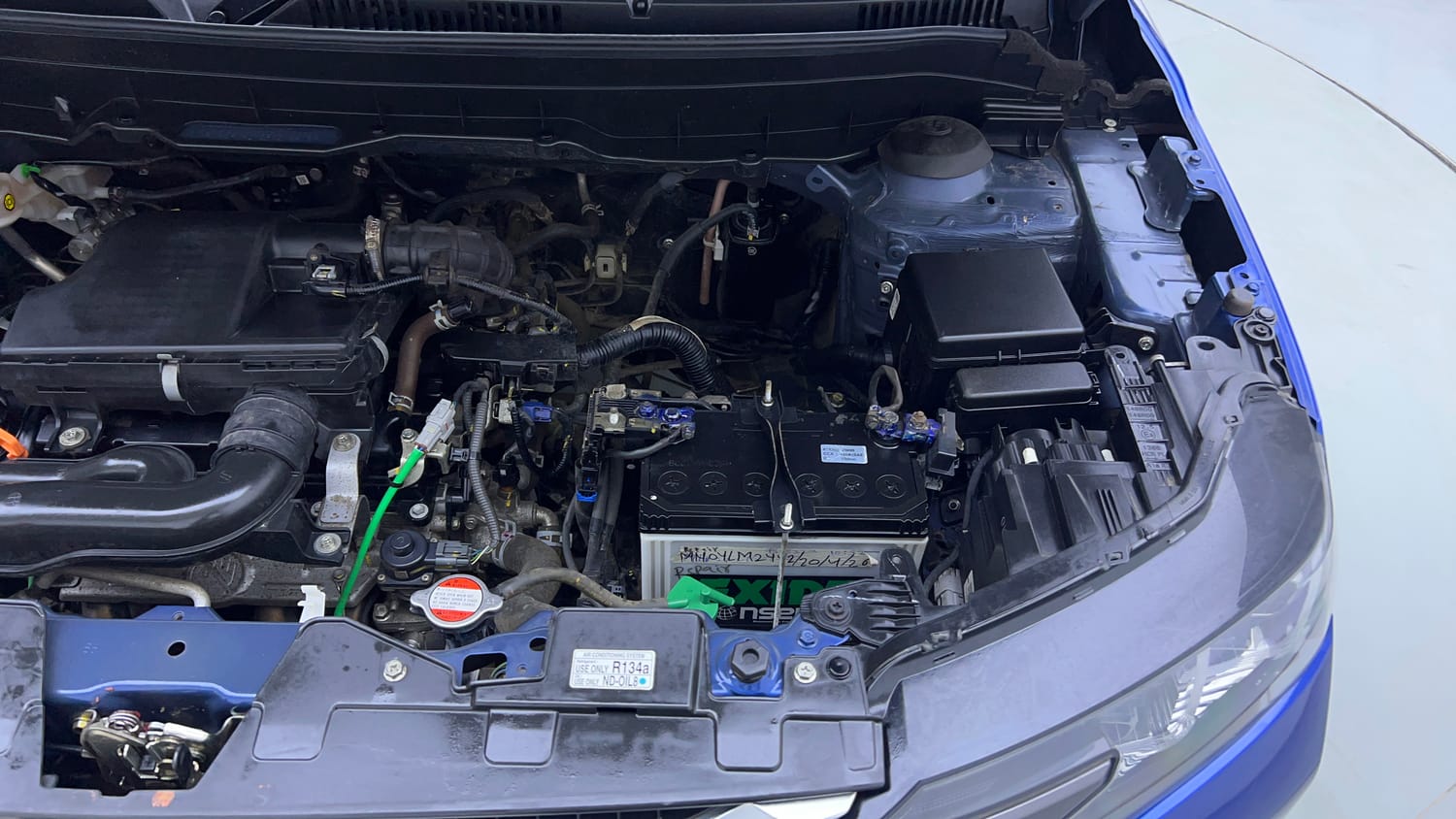 Used 2023 Maruti Suzuki Brezza ZXi Petrol Manual engine ENGINE LEFT SIDE VIEW