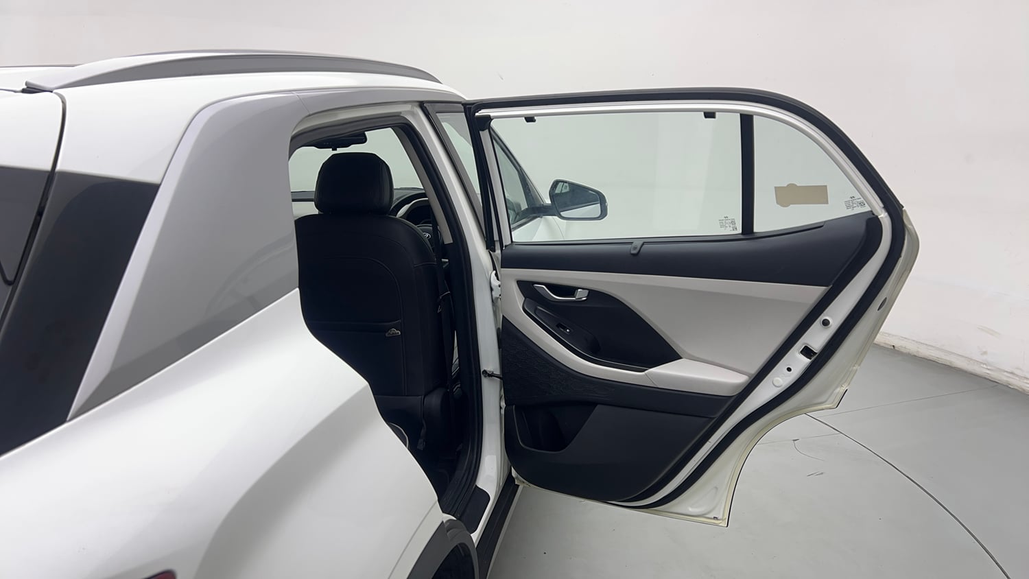 Used 2023 Hyundai Creta SX 1.5 Diesel Diesel Manual interior RIGHT REAR DOOR OPEN VIEW