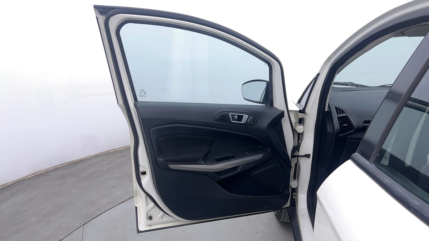 Used 2018 Ford EcoSport Titanium 1.5L Ti-VCT Petrol Manual interior LEFT FRONT DOOR OPEN VIEW