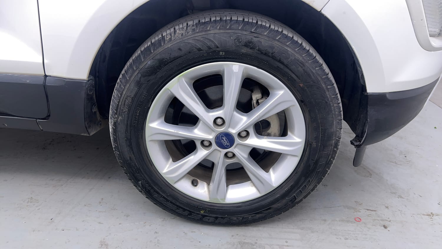 Used 2018 Ford EcoSport Titanium 1.5L Ti-VCT Petrol Manual tyres RIGHT FRONT TYRE RIM VIEW