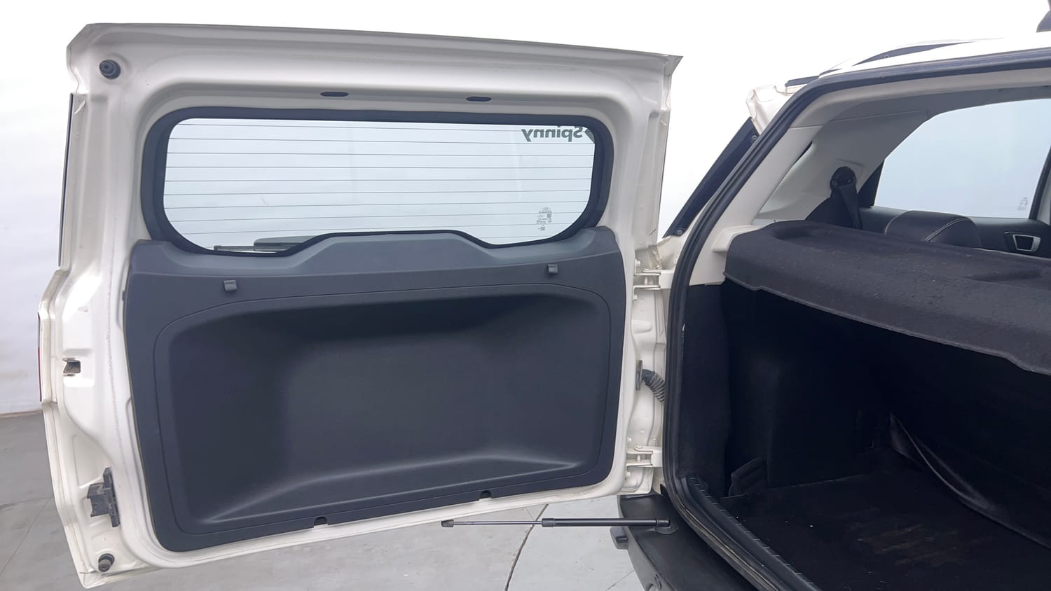 Used 2018 Ford EcoSport Titanium 1.5L Ti-VCT Petrol Manual interior DICKY DOOR OPEN VIEW
