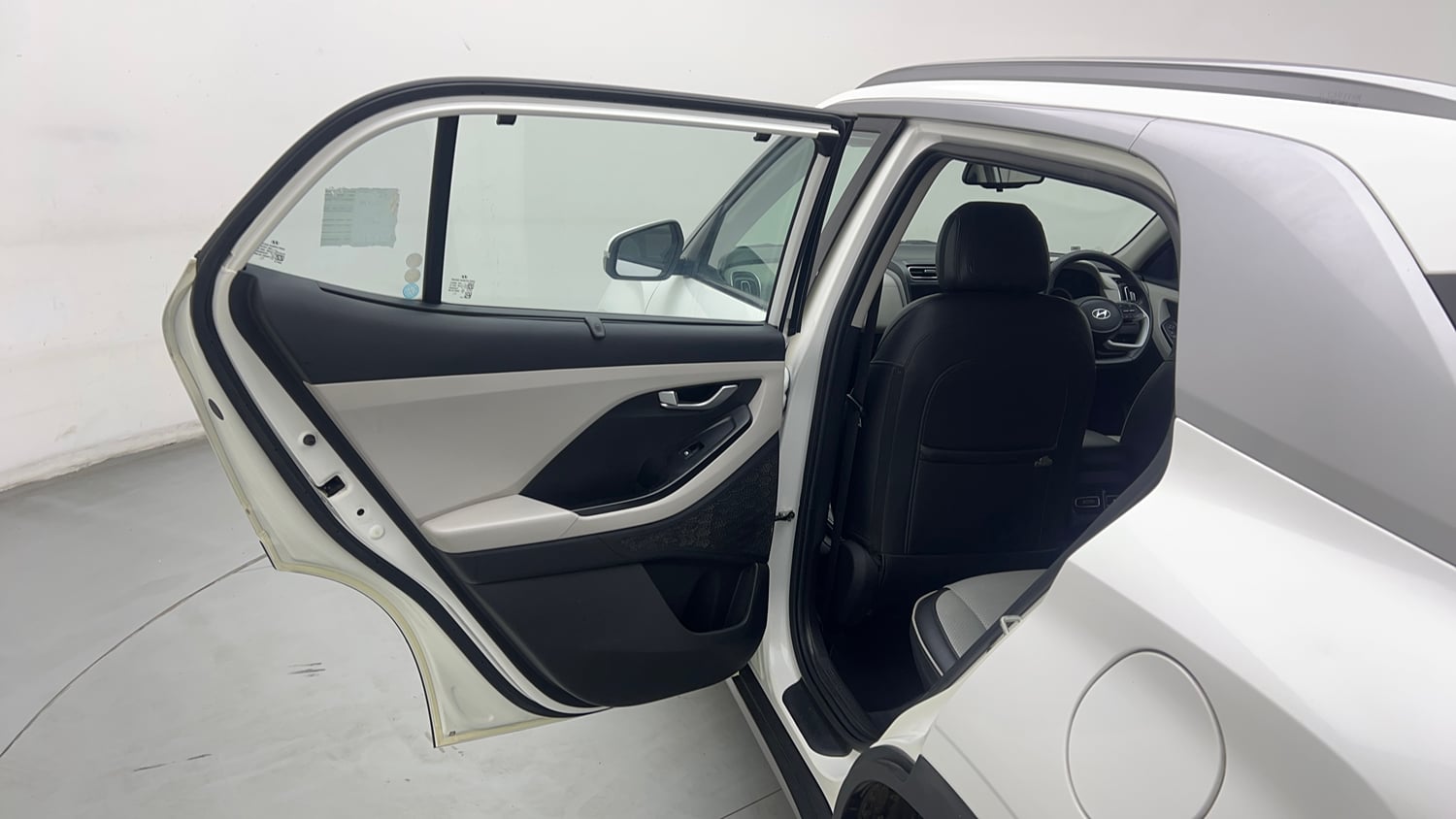 Used 2023 Hyundai Creta SX 1.5 Diesel Diesel Manual interior LEFT REAR DOOR OPEN VIEW